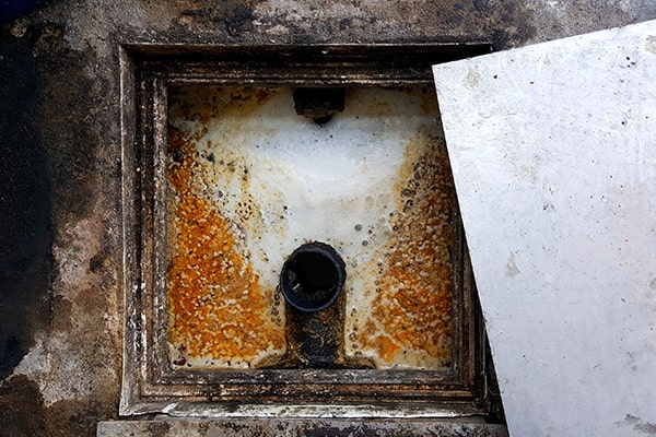 a sure sign that your grease trap needs cleaning is if you notice slow drainage or foul odors coming from the trap